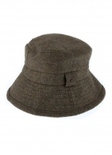 herringbone bucket hat