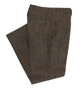 Trousers Harris Tweed Brown