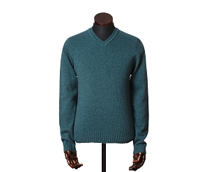 Knitwear Eric V-Neck Hunter
